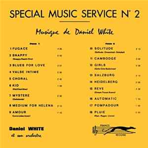 Daniel White Et Son Orchestre - Special Music Service N°2 Album