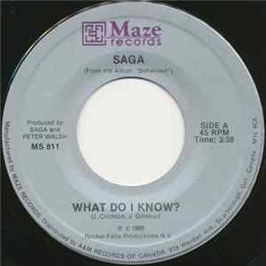 Saga - What Do I Know?/Easy Way Out Album