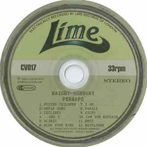 Haight-Ashbury - Perhaps Album