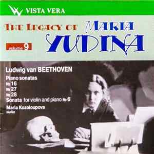 Maria Yudina, Ludwig van Beethoven - The Legacy Of Maria Yudina - Volume 9 Album