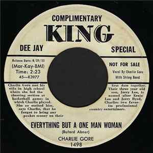 Charlie Gore - Everything But A One Man Woman Album