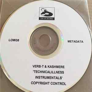 Verb. T & Kashmere The Iguana Man - Backhand Slap Talk / Technical Illness (Instrumentals) Album