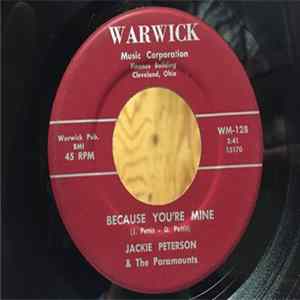 Jackie Peterson & The Paramounts - Funny Man / Because You're Mine Album