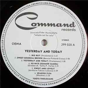 Toots Thielemans - Yesterday & Today Album