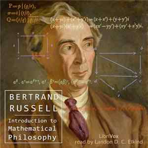 Bertrand Russell - Introduction To Mathematical Philosophy Album