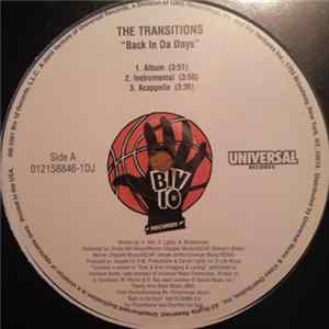 The Transitions - Back In Da Days & 5th Of Gin Album