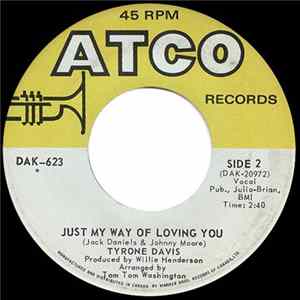 Tyrone Davis - Could I Forget You / Just My Way Of Loving You Album