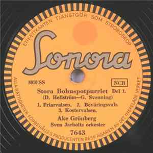 Åke Grönberg - Stora Bohuspotpurriet Album