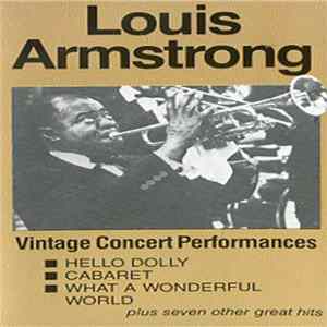Louis Armstrong - Vintage Concert Performances Album