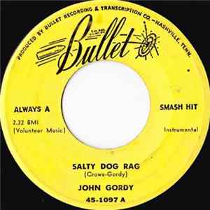 John Gordy - Salty Dog Rag Album