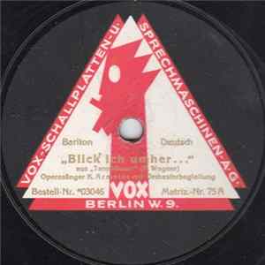 K. Armster - Blick' Ich Umher ... / Torerolied Aus „Carmen“ Album