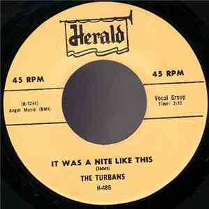 The Turbans - It Was A Nite Like This / All Of My Love Album