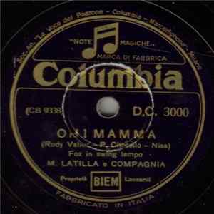 M. Latilla E Compagnia / Mario Latilla - Ohi Mamma / Evviva La Torre Di Pisa Album