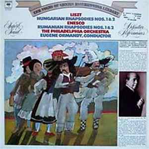 Franz Liszt, George Enesco, Eugene Ormandy, The Philadelphia Orchestra - Hungarian Rhapsodies Nos. 1 & 2; Rumanian Rhapsodies Nos. 1 & 2 Album
