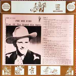 Pee Wee King - Star Of The Grand Ole Opry Album
