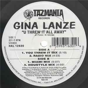 Gina Lanze - U Threw It All Away Album