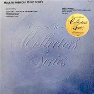 Henry Cowell / Harold Shapero - Sonata No. 1 For Violin And Piano / Sonata For Piano Four Hands Album
