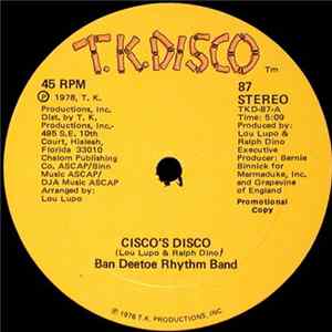 Ban Deetoe Rhythm Band - Cisco's Disco / Keem-O-Sabe Album