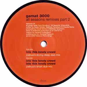 Gamat 3000 - All Seasons Remixes Part 2 Album