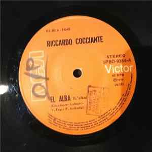 Riccardo Cocciante - El Alba / Todo Era Ya Previsto - Cantado En Español Album