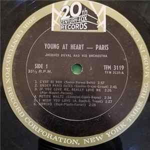 Jacques Duval And His Orchestra - Young At Heart - Paris Album