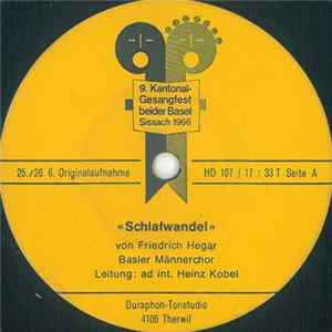 Basler Männerchor - Schlafwandel Album