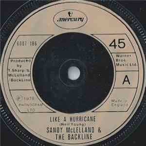 Sandy McLelland & The Backline - Like A Hurricane Album