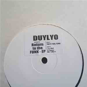 Duylyo - Return To The Funk - EP Album