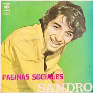 Sandro - Paginas Sociales Album