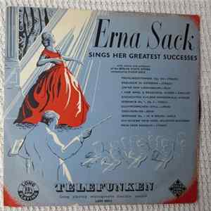 Erna Sack - Sings Her Greatest Successes Album