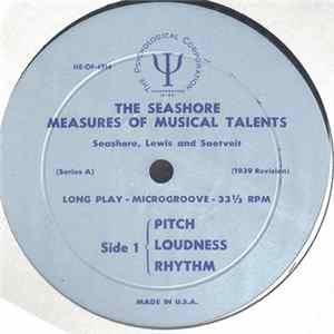 Seashore , Lewis And Saetveit - The Seashore Measures Of Musical Talents Album