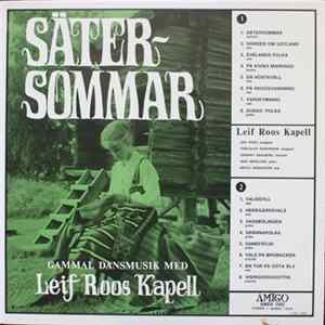 Leif Roos Kapell - Sätersommar Album