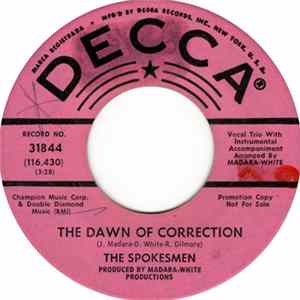 The Spokesmen - The Dawn Of Correction Album