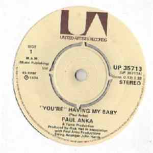 Paul Anka - "You're" Having My Baby / Papa Album