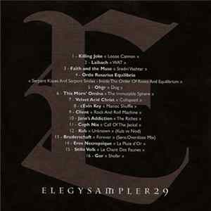 Various - Elegy Sampler 29 Album