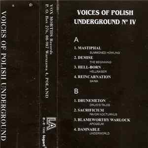 Various - Voices Of Polish Underground Nº IV Album