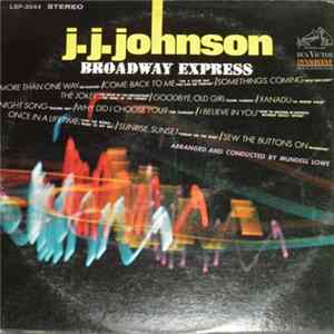J.J. Johnson - Broadway Express Album