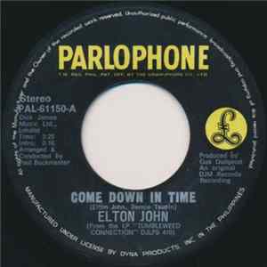 Elton John - Come Down In Time Album