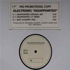 Electronic - Disappointed Album
