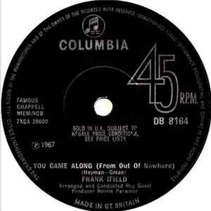 Frank Ifield - You Came Along (From Out Of Nowhere) Album