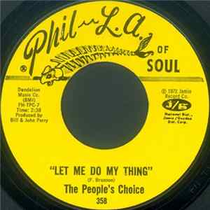 The People's Choice - Let Me Do My Thing / On A Cloudy Day Album