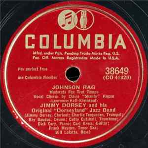 Jimmy Dorsey And His Original "Dorseyland" Jazz Band - Johnson Rag / Charley, My Boy Album