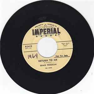 Ernie Freeman - Return To Me / A Touch Of The Blues Album