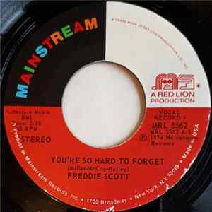 Freddie Scott - You're So Hard To Forget / My New Lover Album