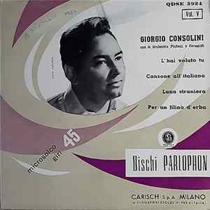 Giorgio Consolini - Vol. V Album