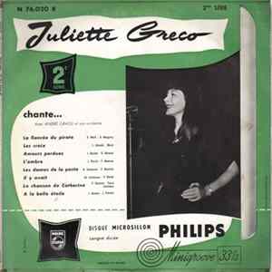Juliette Gréco - Juliette Gréco Chante... - 2e Série Album
