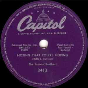 The Louvin Brothers - Hoping That You're Hoping / Childish Love Album