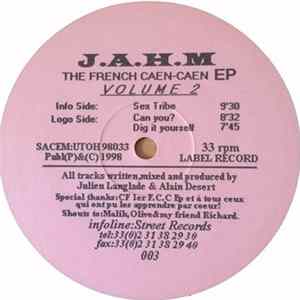 J.A.H.M. - The French Caen-Caen EP Volume 2 Album