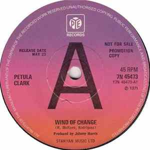 Petula Clark - Wind Of Change Album