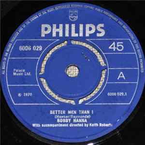 Bobby Hanna - Better Men Than I Album